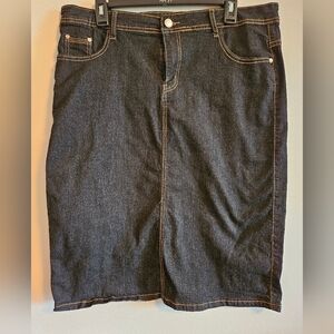 Falmer Heritage Stretch Denim Skirt XXXL